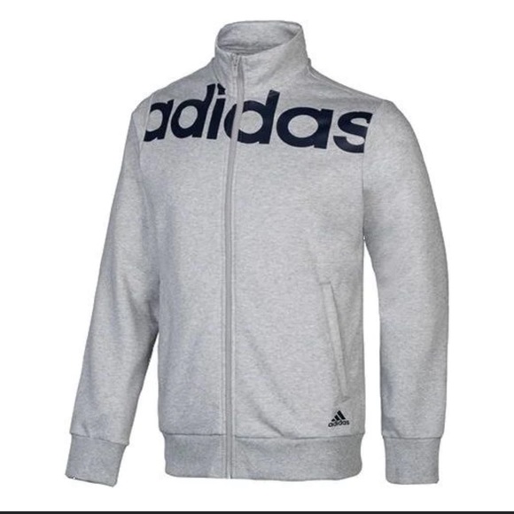 adidas Sports Basic Series Jacket Gray size small perfect condition - Picture 1 of 6